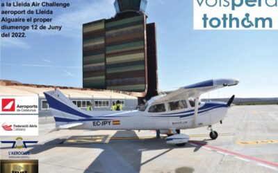 Jornada de vol inclusiu a la Lleida Air Challenge aeroport de Lleida Alguaire diumenge 12 de juny  del 2022